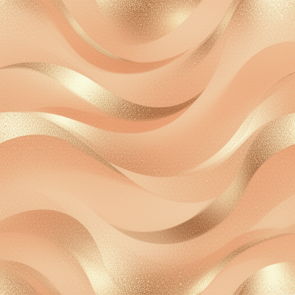 Abstract Wavy Gradient Pattern With Stippled Texture