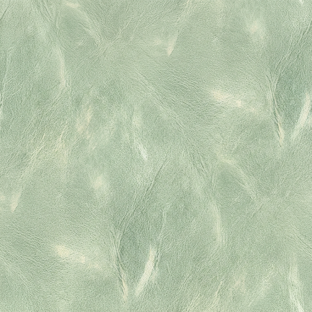 Seamless Pale Green Leather Texture
