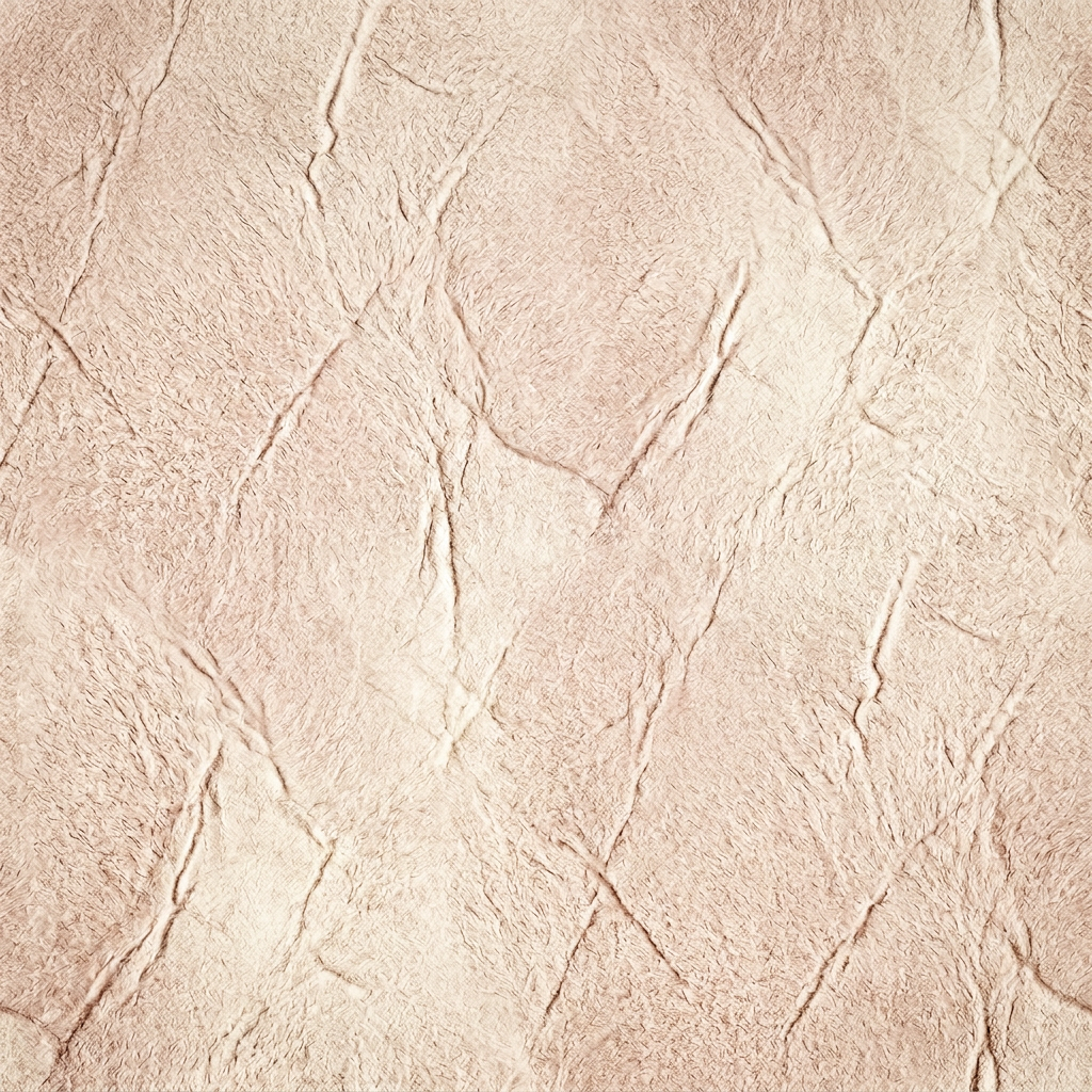 Seamless Beige Crinkled Paper Texture