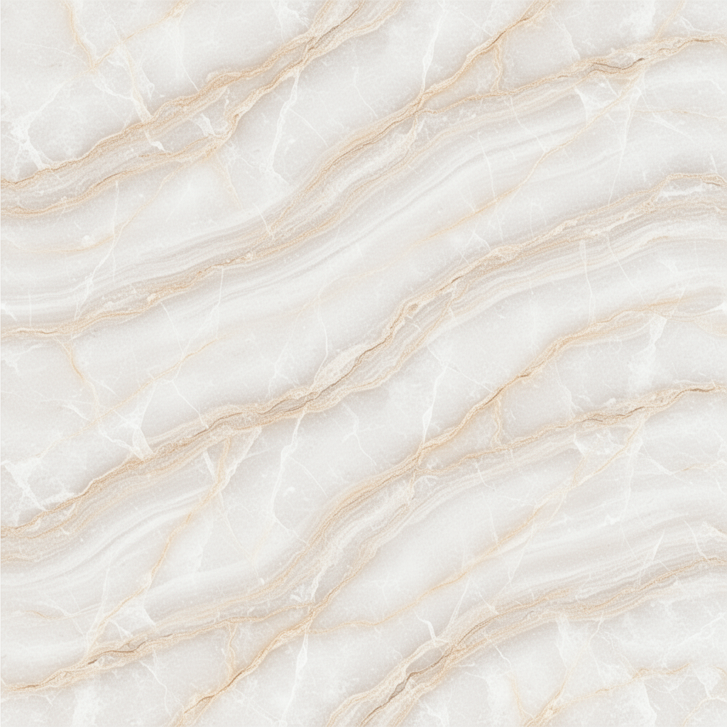 Seamless White Marble Texture With Diagonal Gold Veins