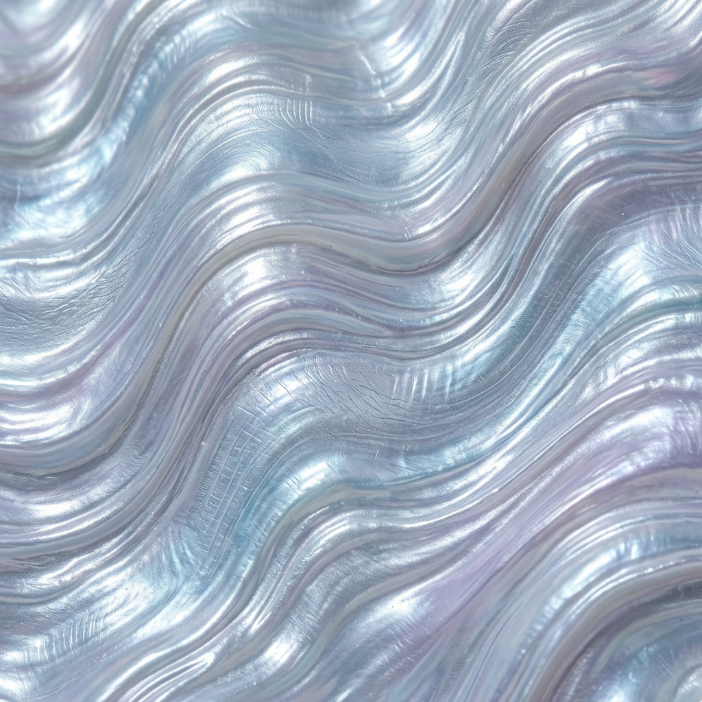 Iridescent Wavy Textured Surface Pattern