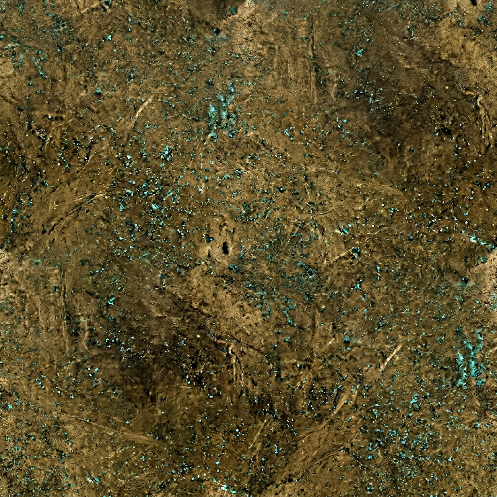 Distressed Oxidized Bronze Metal Texture