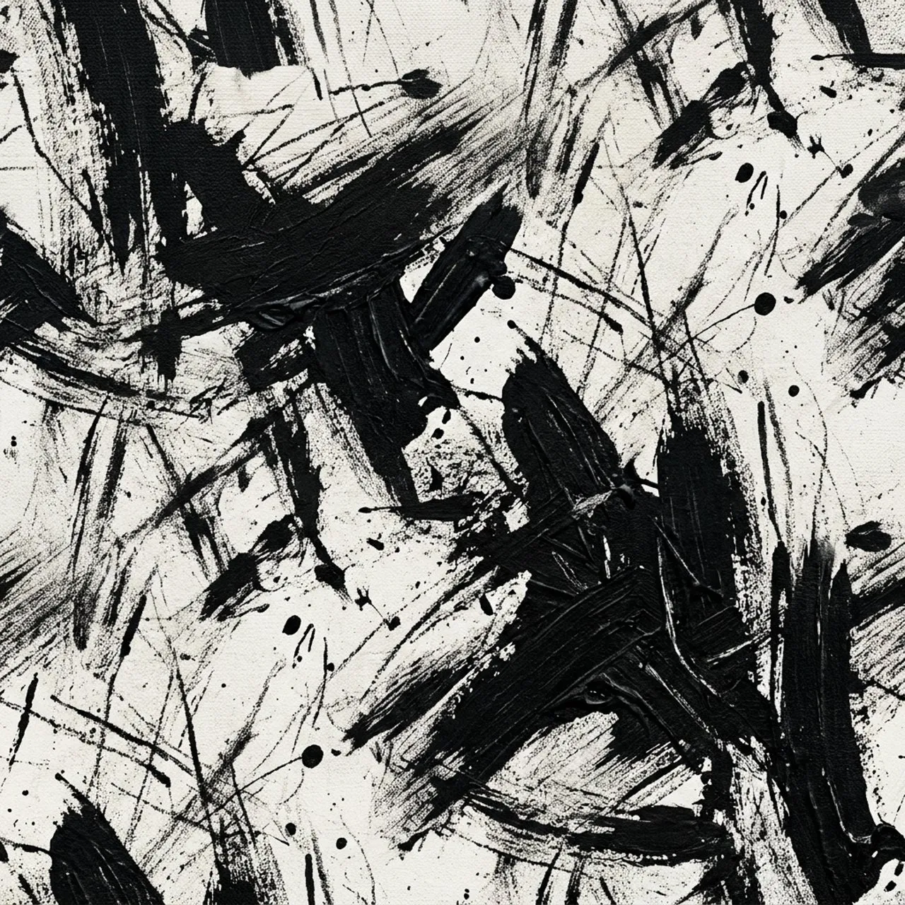 Laser cut and engrave Abstract Monochrome Brush Stroke And Splatter Pattern