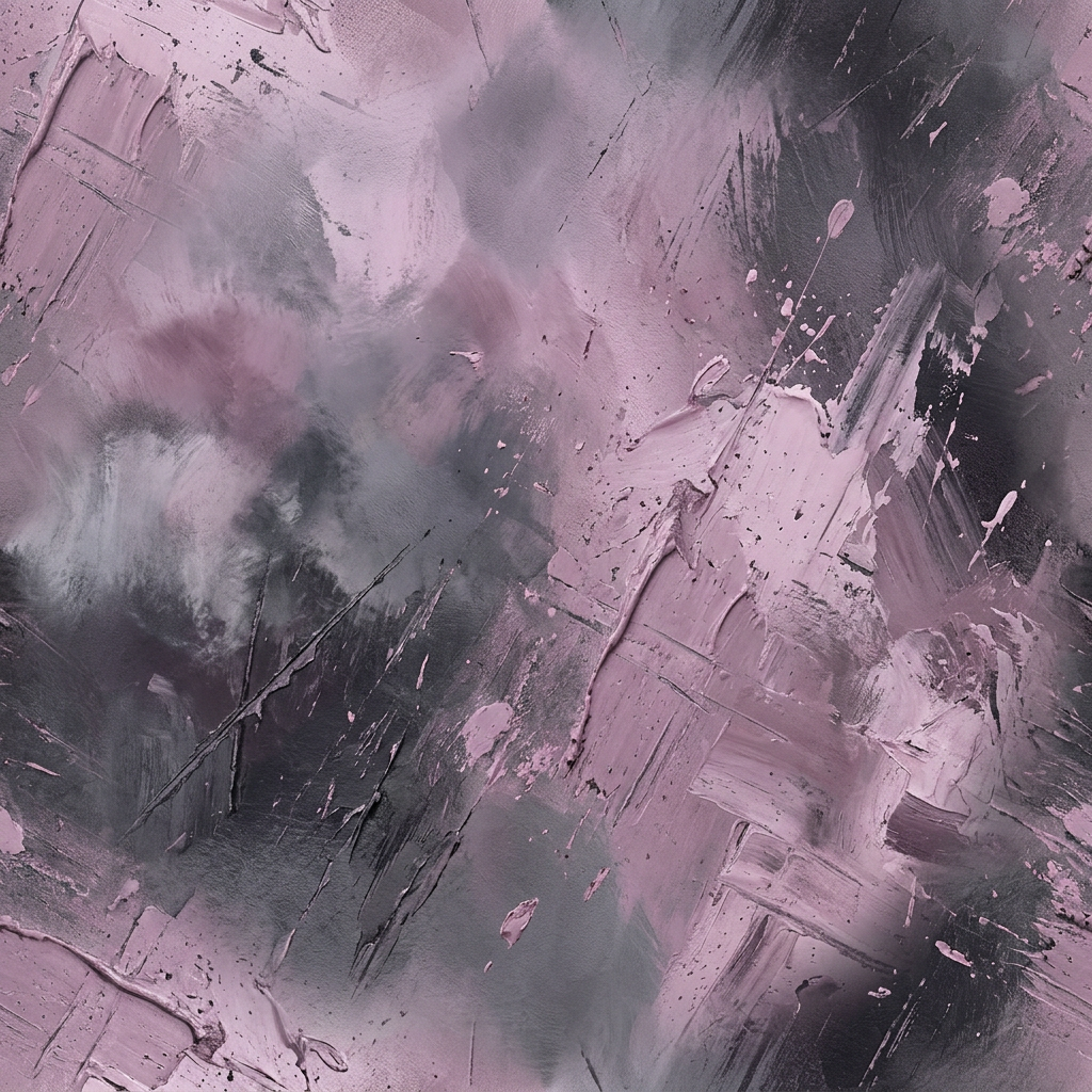 Abstract Painted Texture With Pink And Grey Brushstrokes