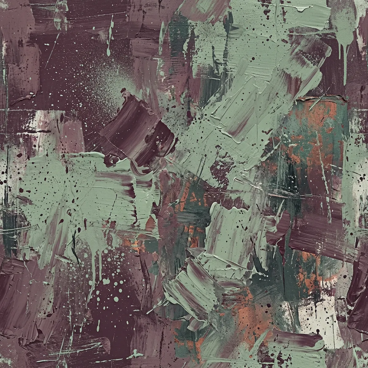 Laser cut and engrave Abstract Painted Texture With Brush Strokes and Splatter