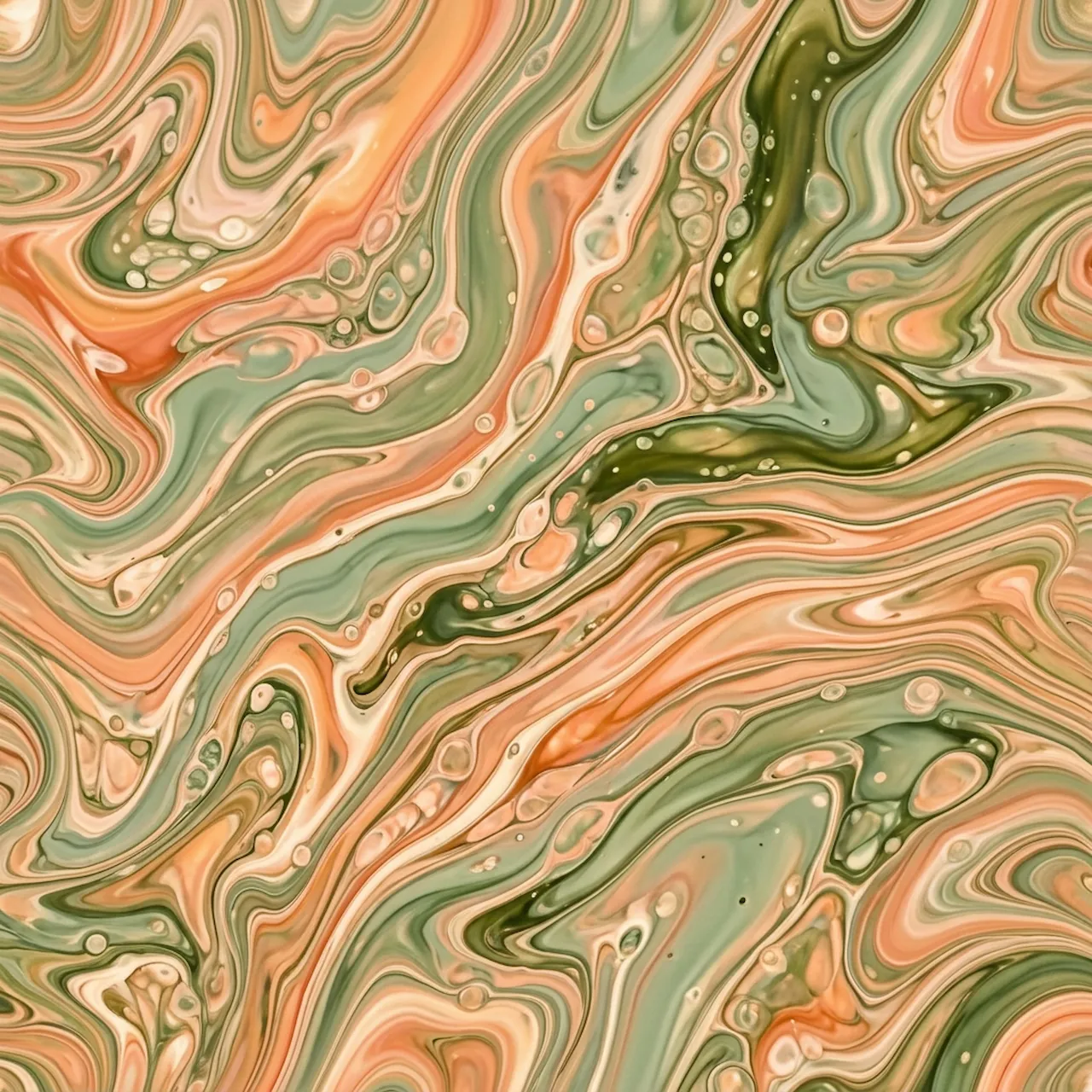 Laser cut and engrave Abstract Fluid Marble Pattern With Swirling Organic Shapes