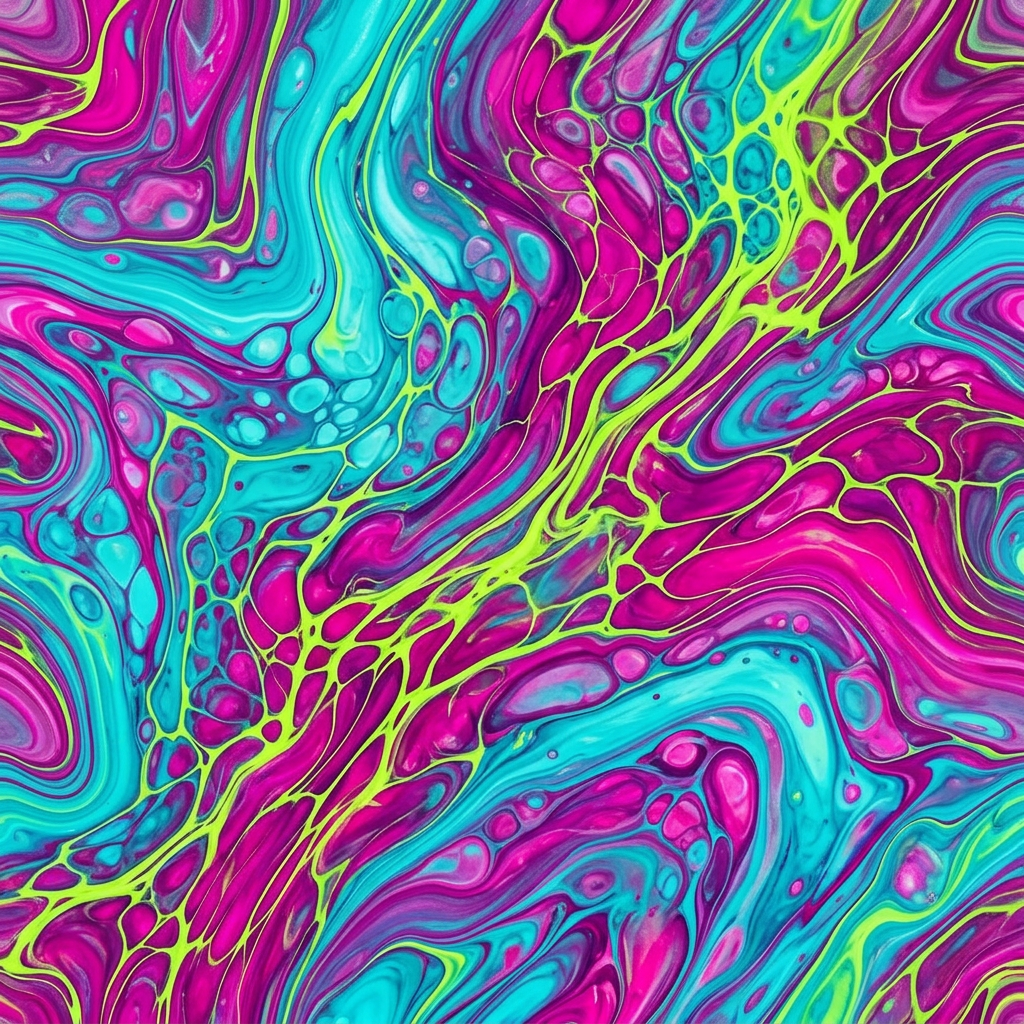 Abstract Fluid Marble Swirl Texture Pattern