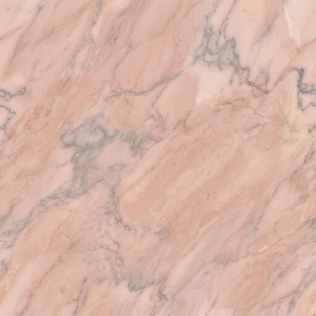 Pink Marble Texture With Grey Veining