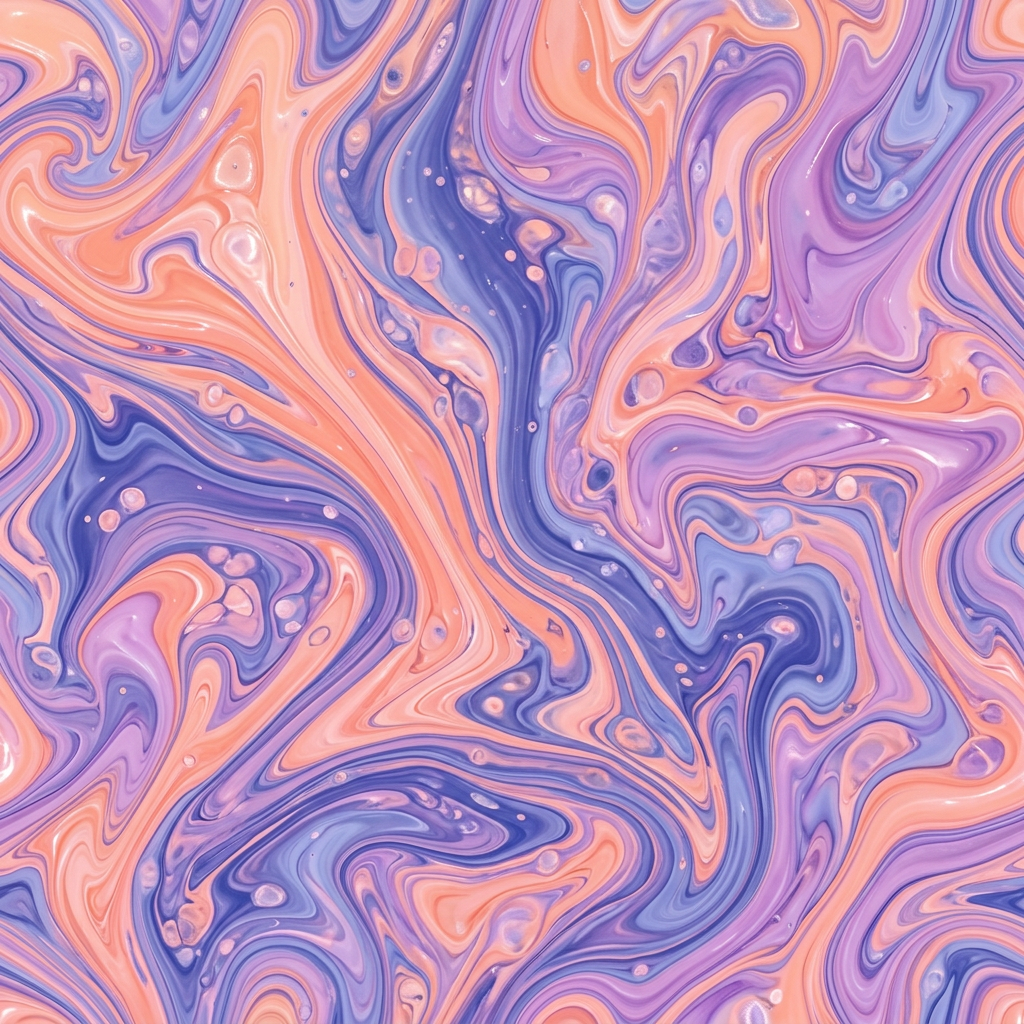 Abstract Fluid Marble Swirl Pattern