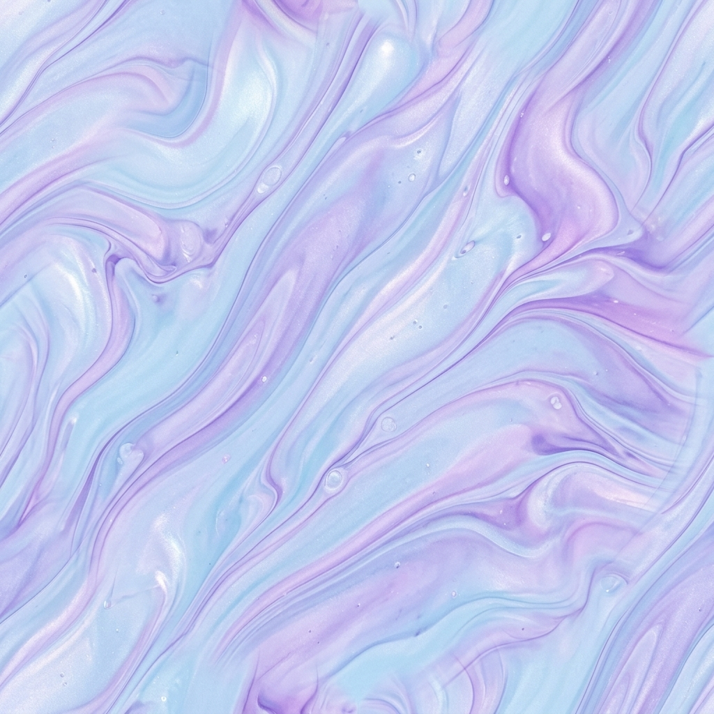 Seamless Pastel Swirl Abstract Liquid Pattern