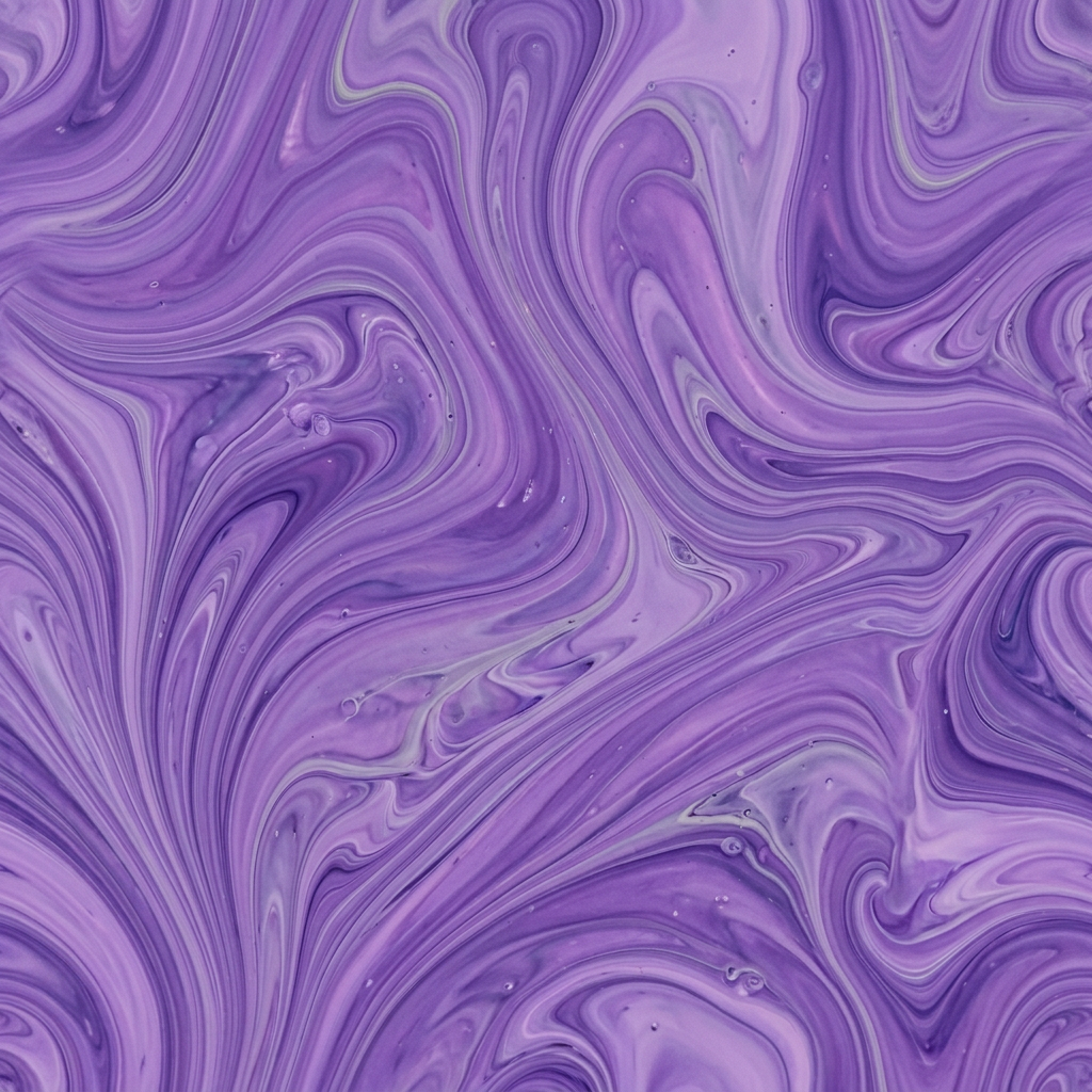 Abstract Purple Liquid Marble Swirl Pattern