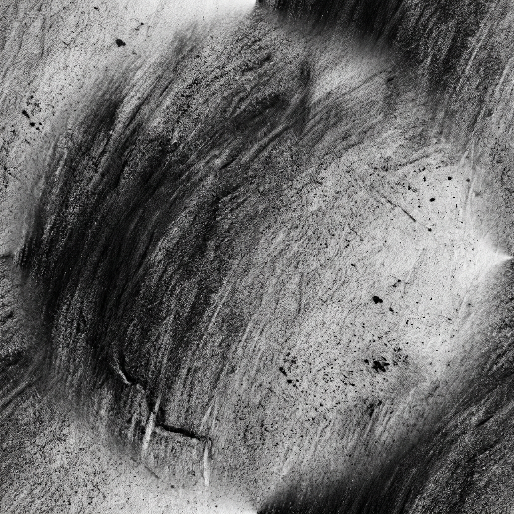 Distressed Monochromatic Grunge Texture With Radial Shading