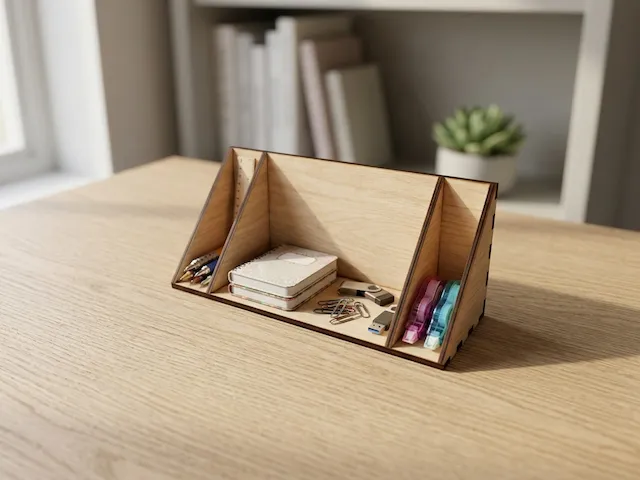 Three-Bay Slant Caddy