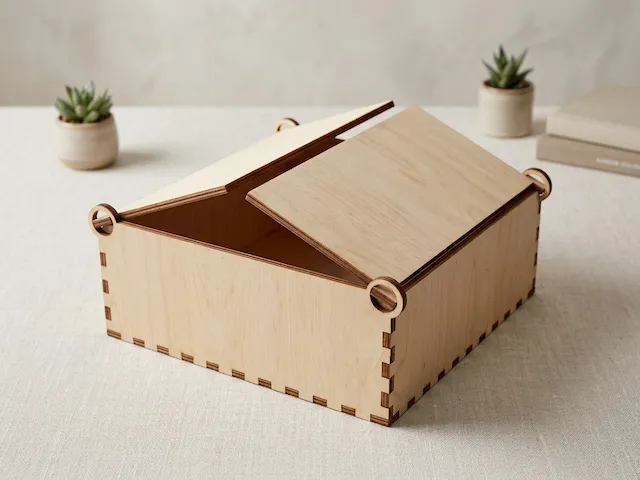 Resizable Flip-Lid Gift Box