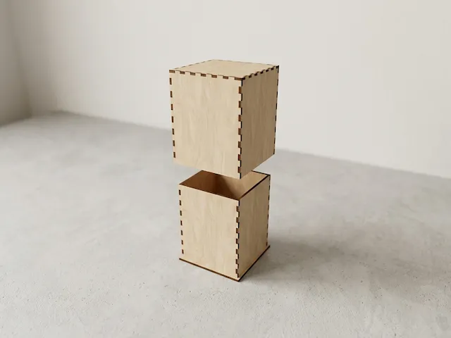 Plinth Box with Lid