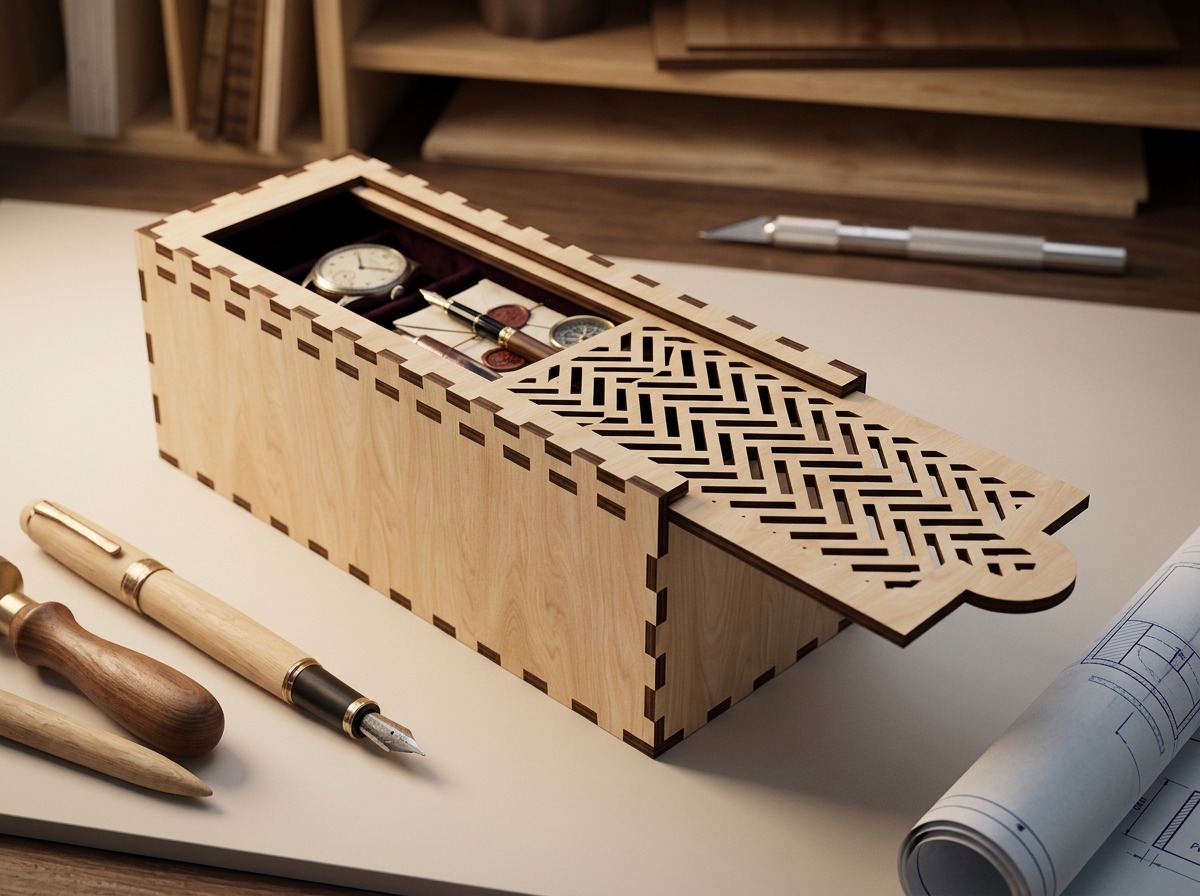 Resizable Sliding Lid Storage Box