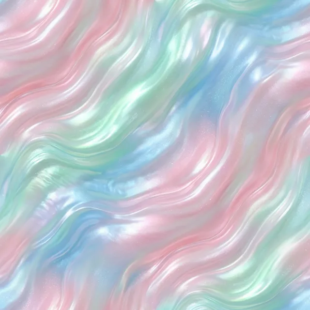 Iridescent Pastel Wavy Texture