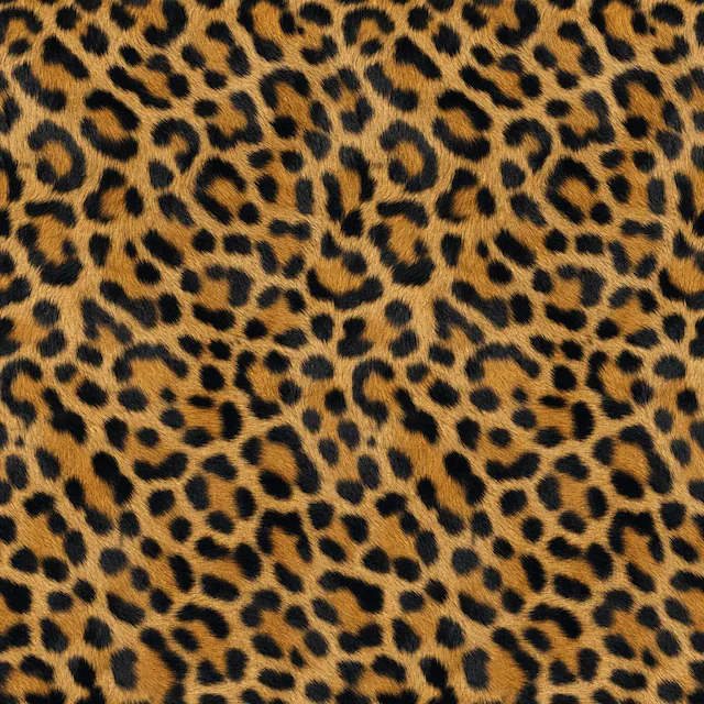 Seamless Leopard Print Texture