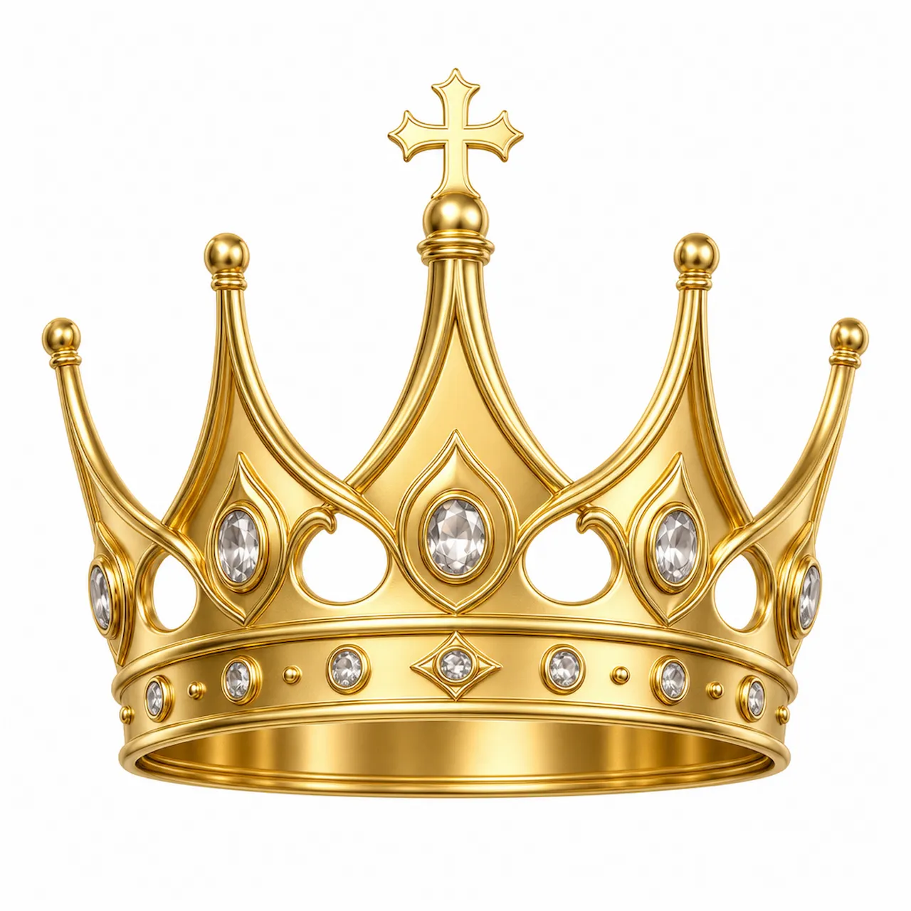 Laser cut and engrave crown