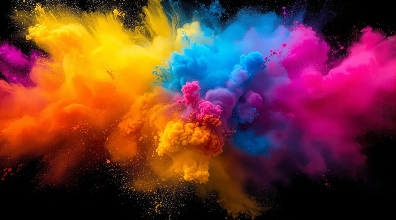 Laser cut and engrave Colorful-Smoke-M