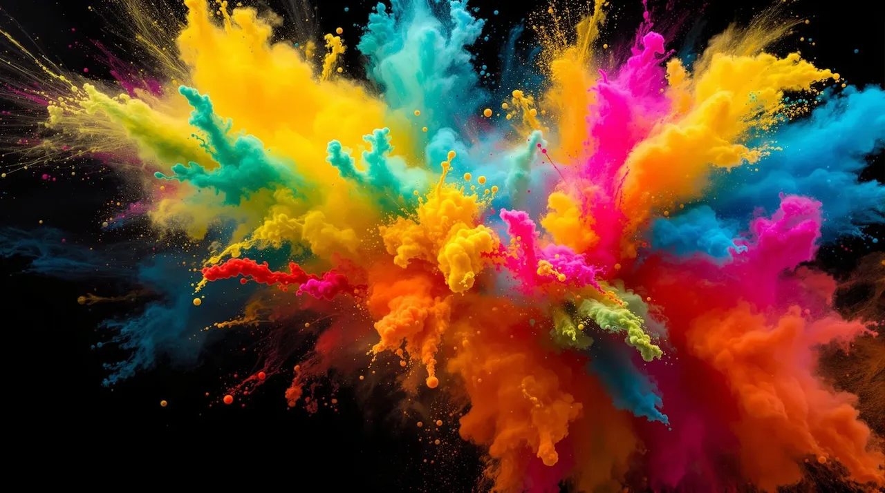 Laser cut and engrave Colorful-Smoke-E
