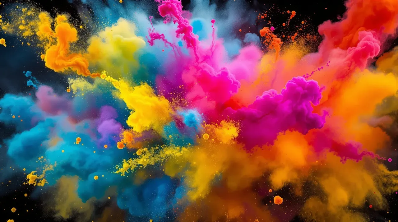 Laser cut and engrave Colorful-Smoke-J