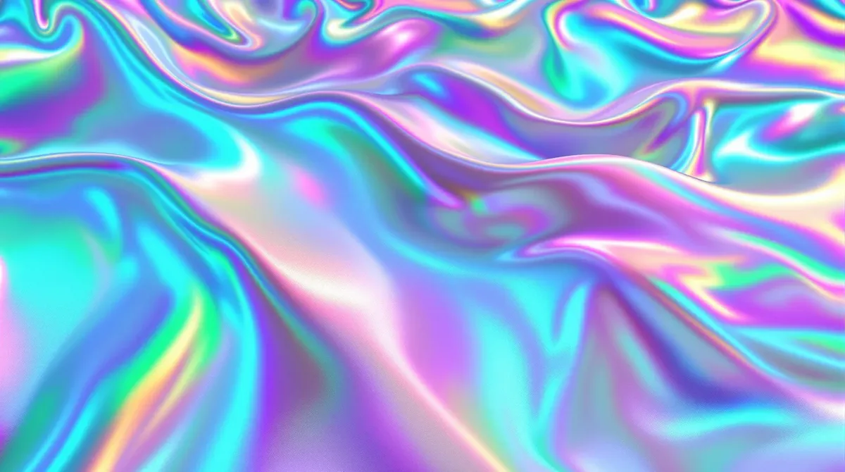 Laser cut and engrave Holographic-Wave-E