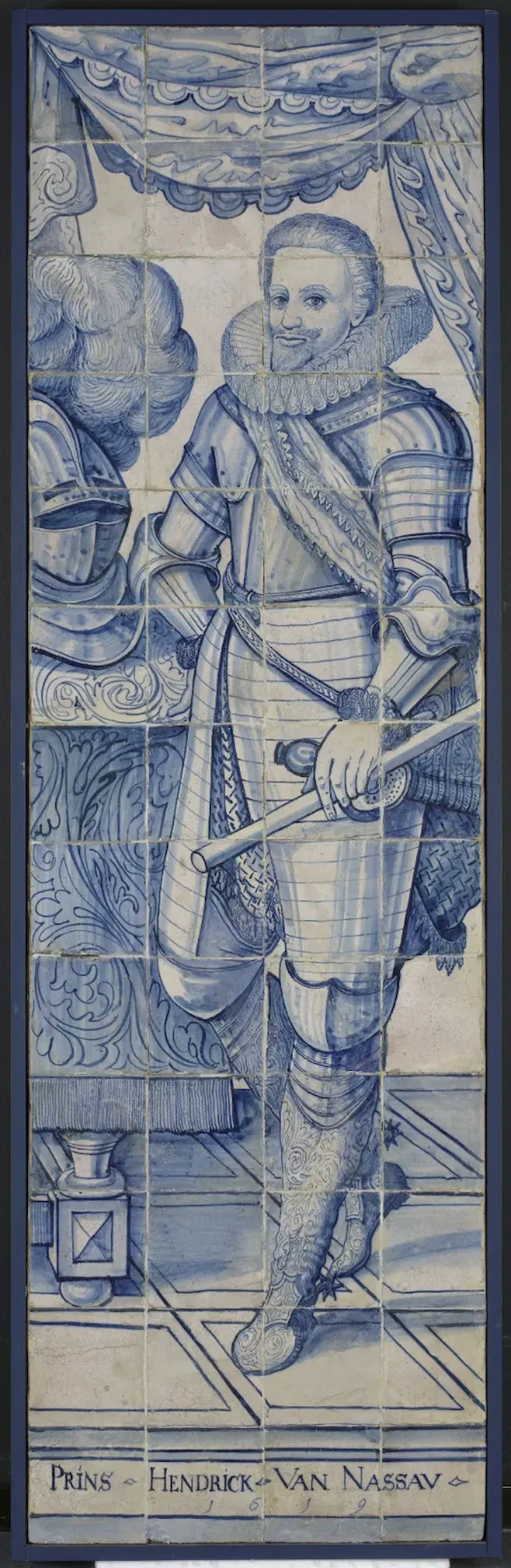 anonymous-Tegeltableau_PRINS_HENDRICK_VAN_NASSAV-BK-1955-366-B