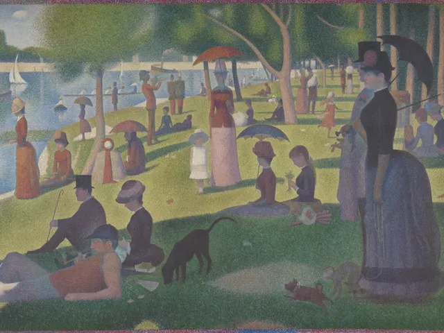 A Sunday on La Grande Jatte — 1884