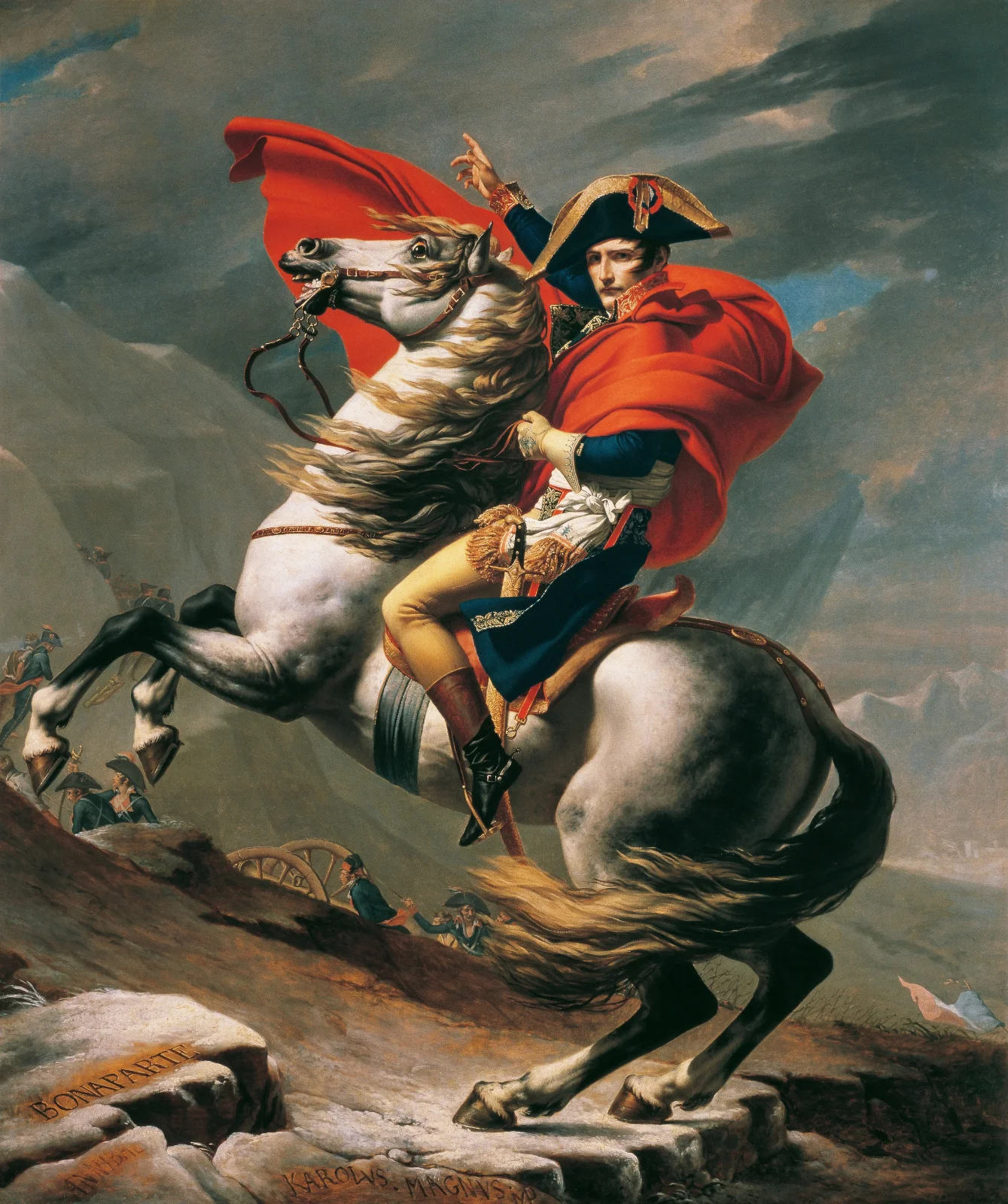 Napoleon Crossing the Alps (1801-1805)