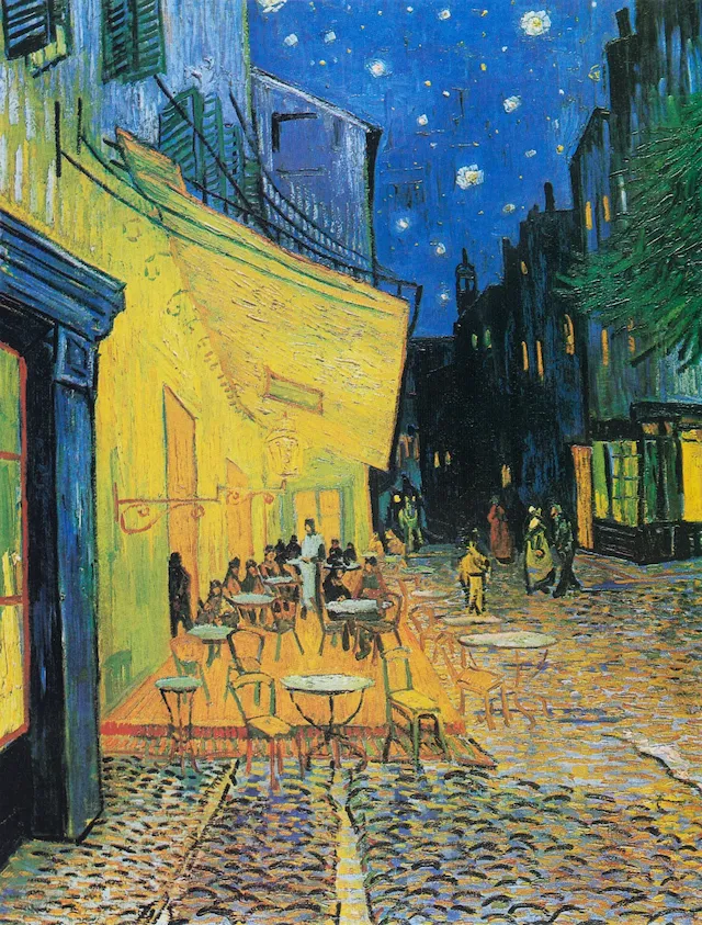 Vincent van Gogh's Café Terrace at Night (1888)