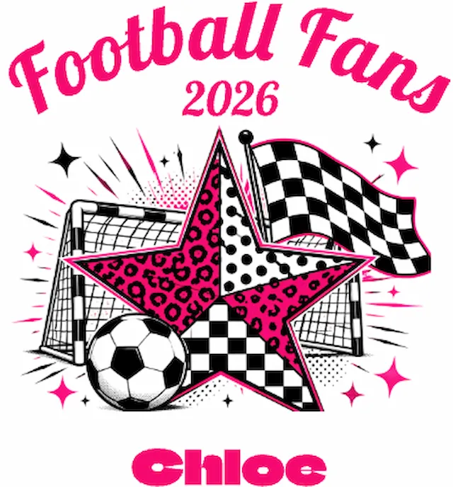 Football Fans Star Design