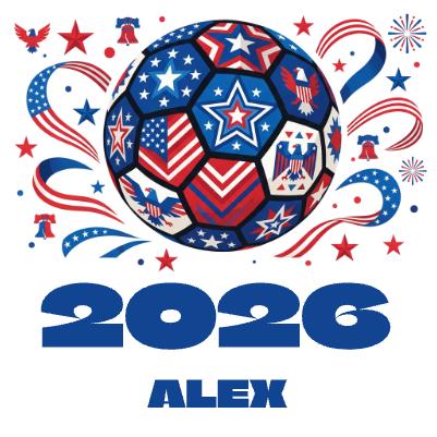 Patriotic Soccer Ball Design