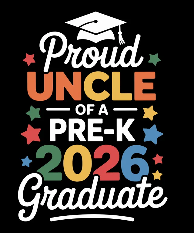Proud Uncle Of A Pre-K Graduate