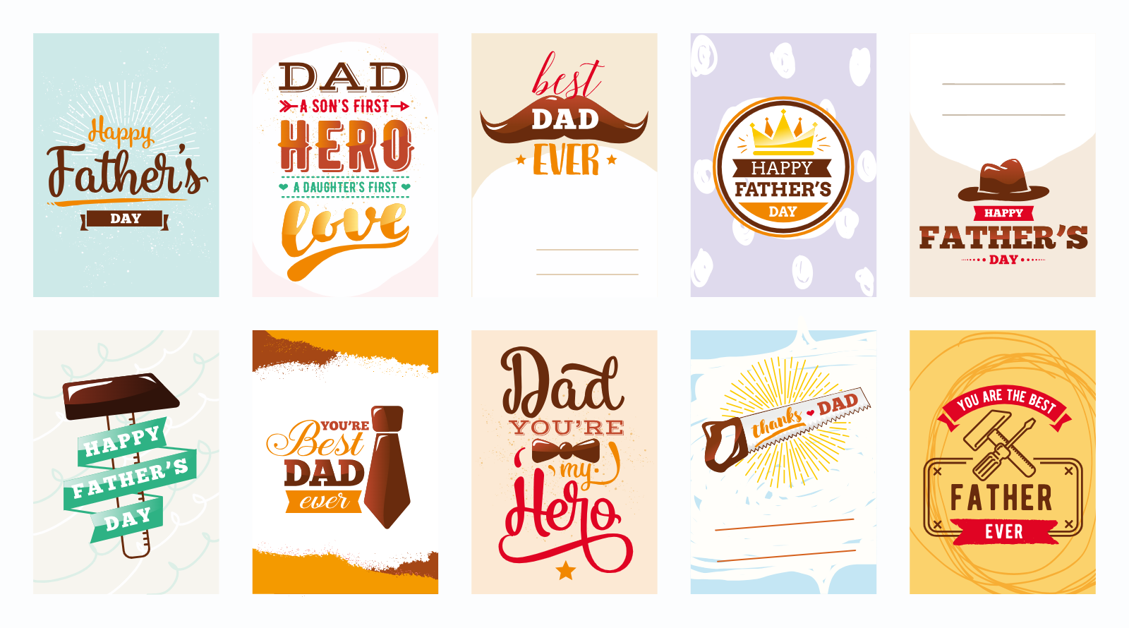 Father's Day Greeting Card Collection