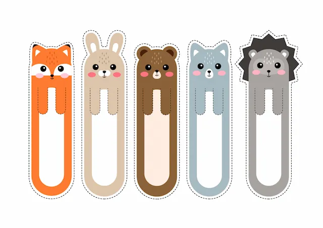 Animal Bookmark Laser Cut Templates