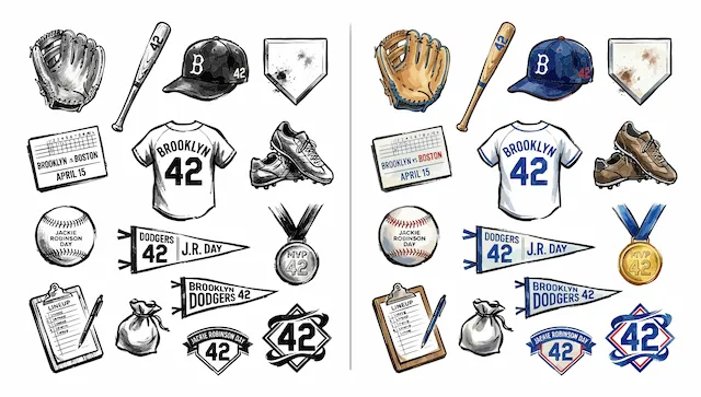 Baseball Player Equipment And Memorabilia Icons
