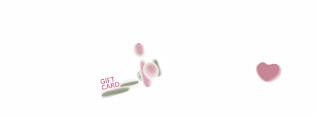 Gift Card Heart Tag Design
