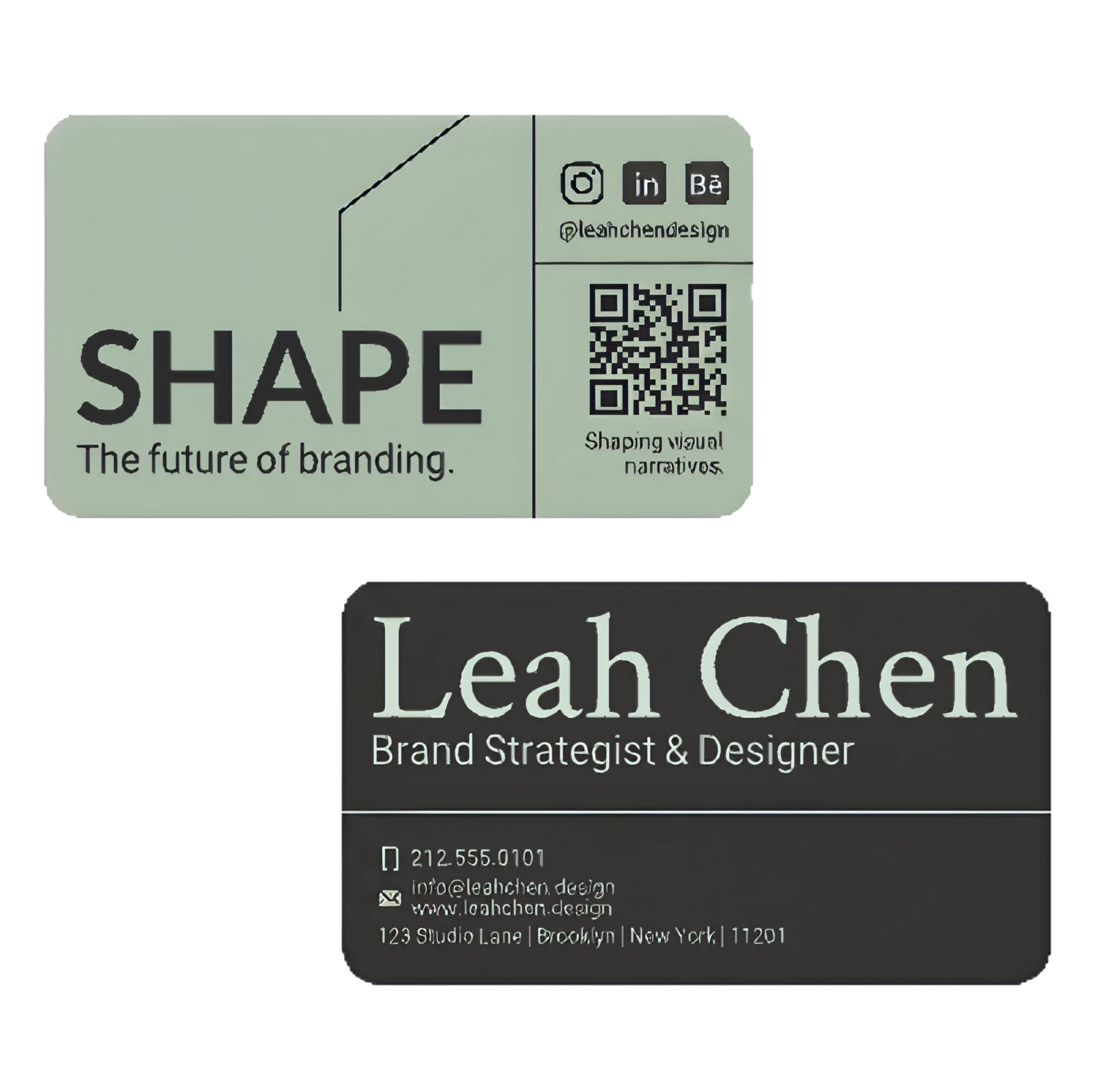Professional Minimalist Business Card Template
