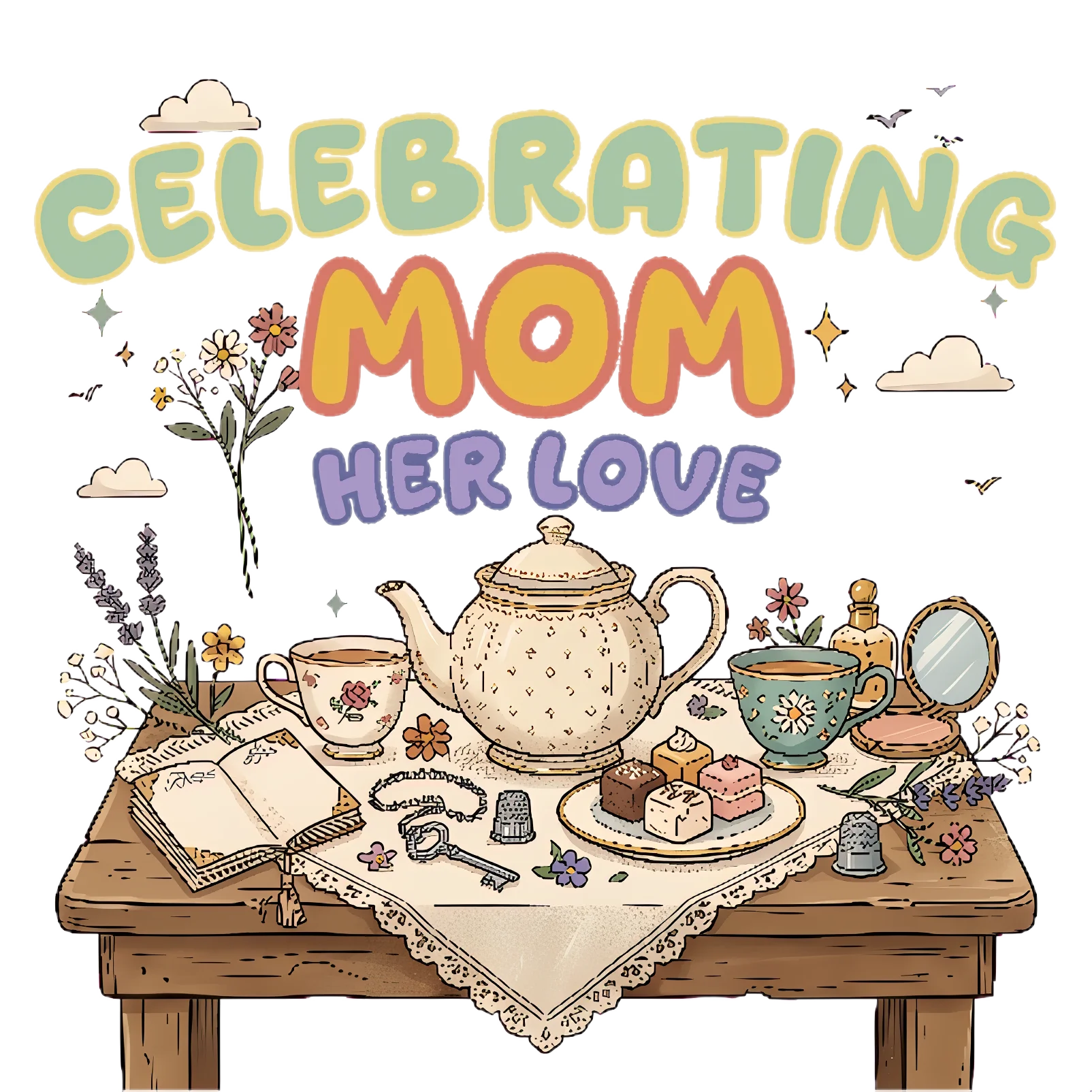 Celebrating Mom Her Love Tea Party