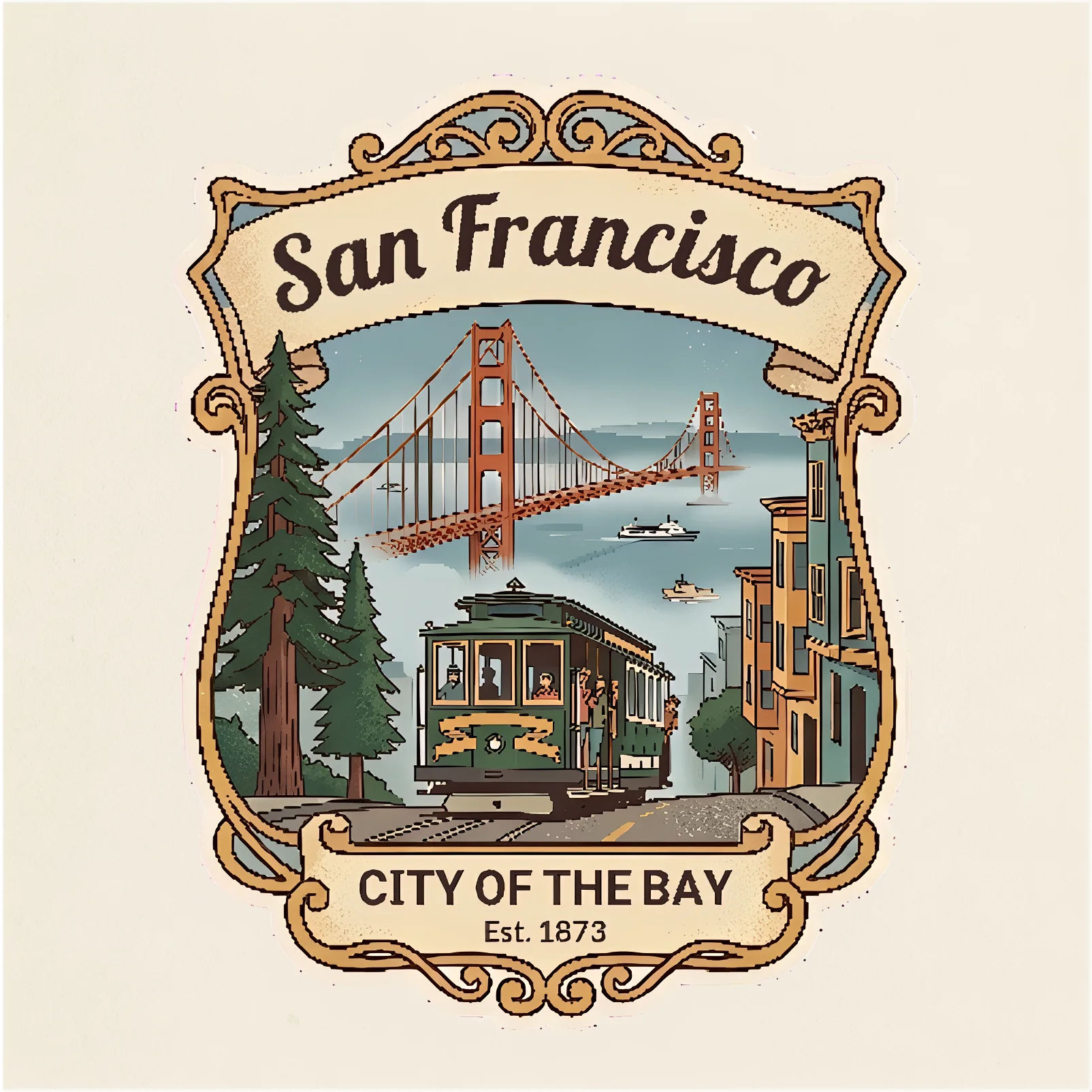 San Francisco City Emblem