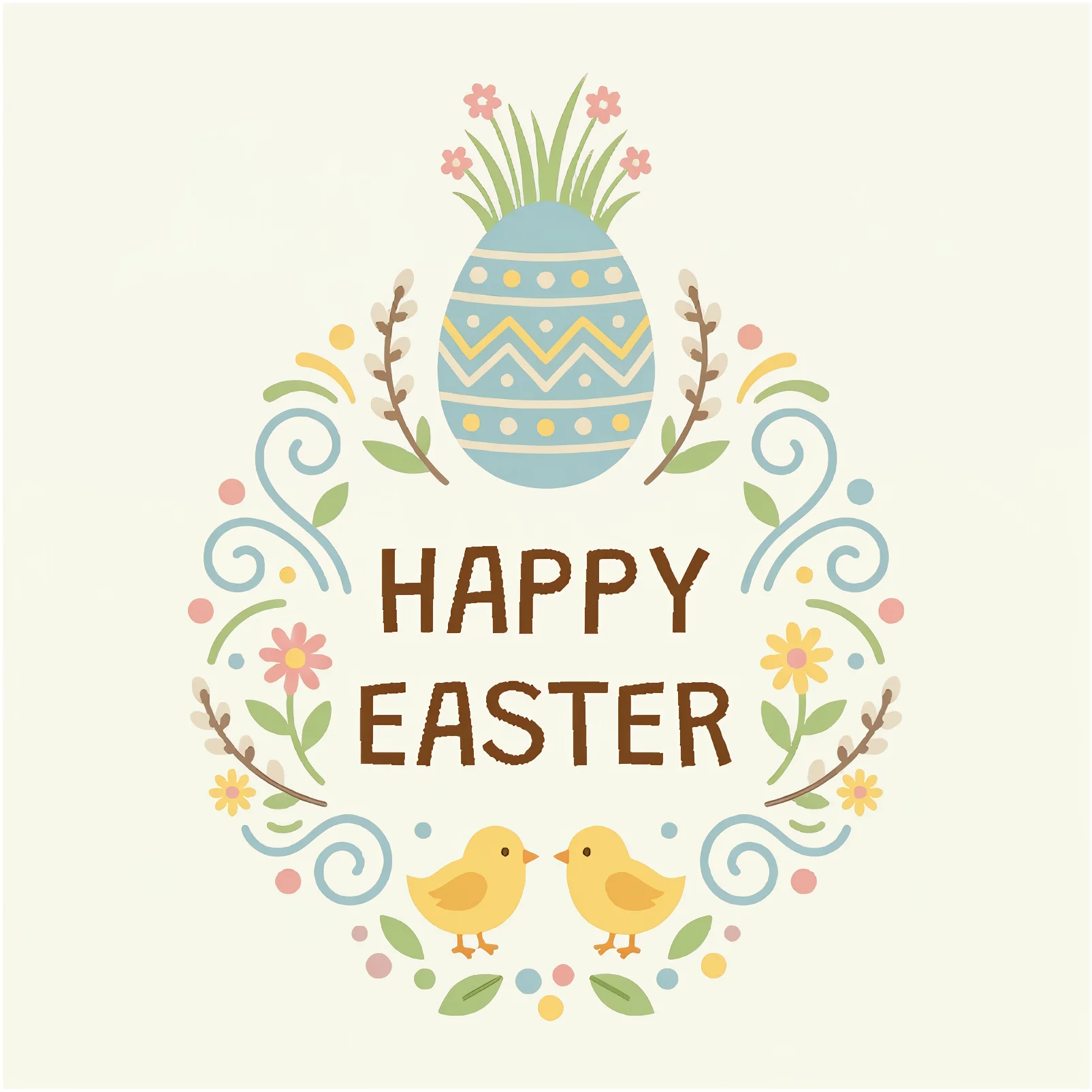 Happy Easter little chicken