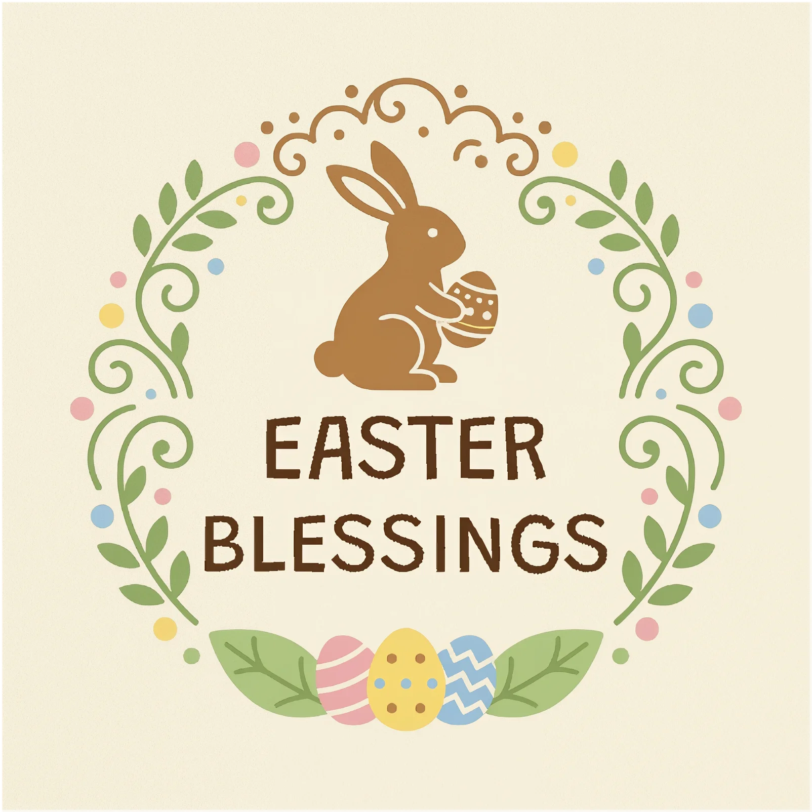 Easter Blessing Rabbit