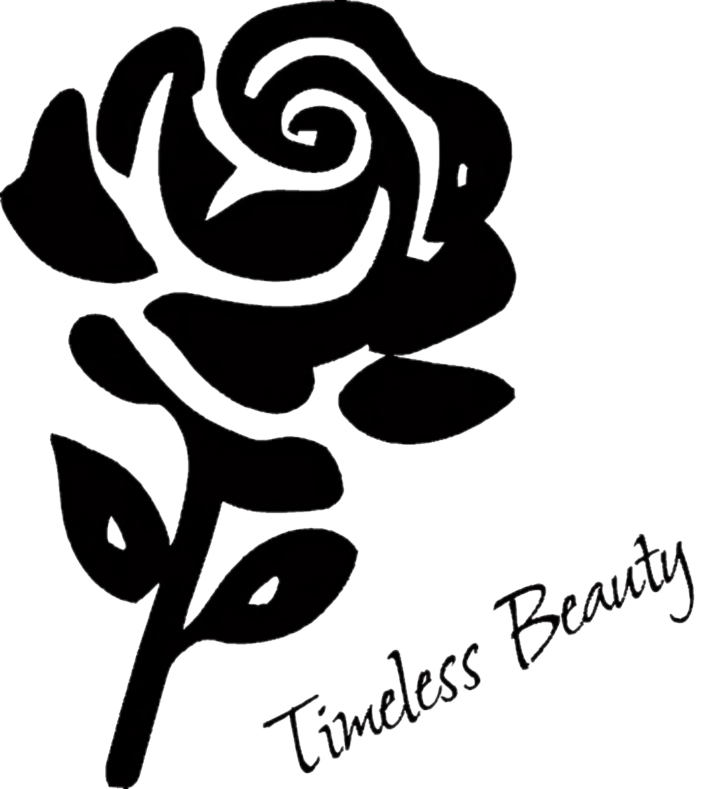 Decorative Floral Wreath Template